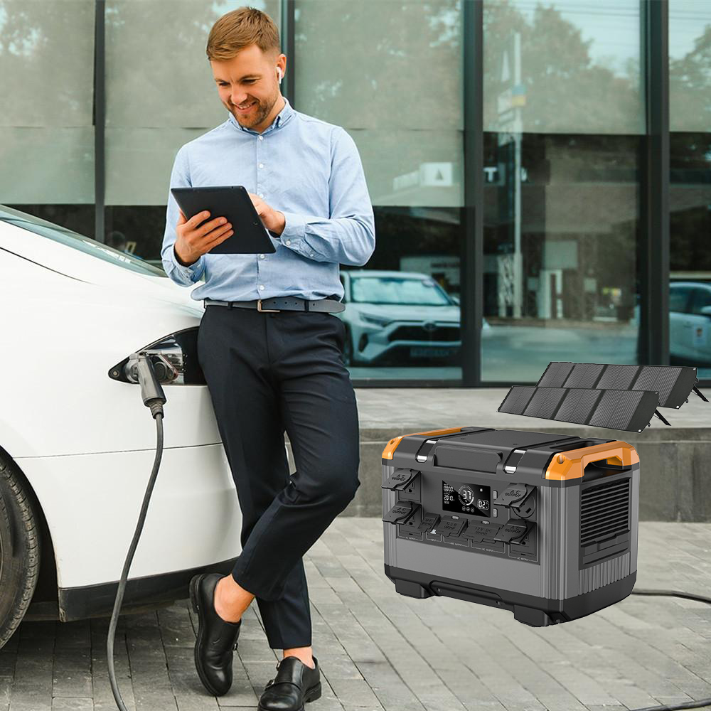 2400w solar portable power station