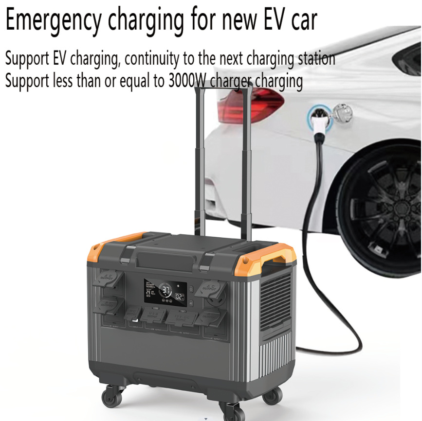 3000w solar portable power station