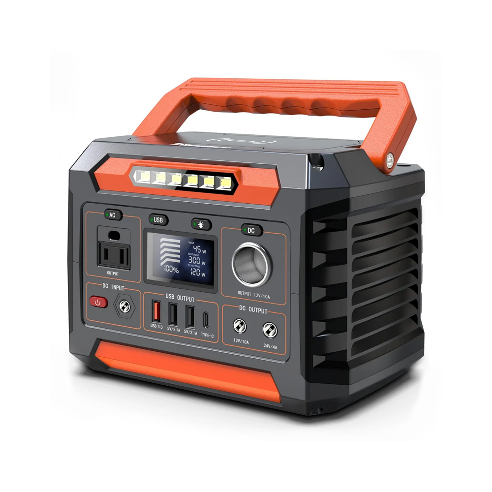 300w solar portable power station