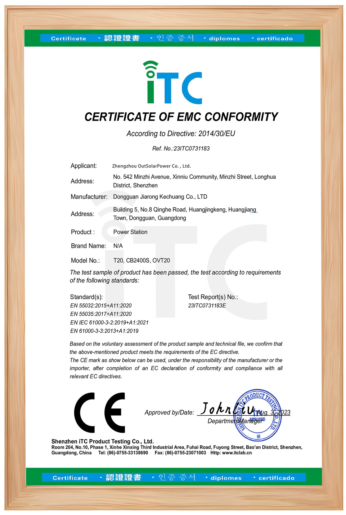 2400w solar portable power station