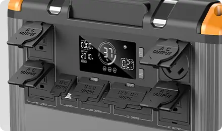 2400w solar portable power station