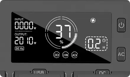 2400w solar portable power station