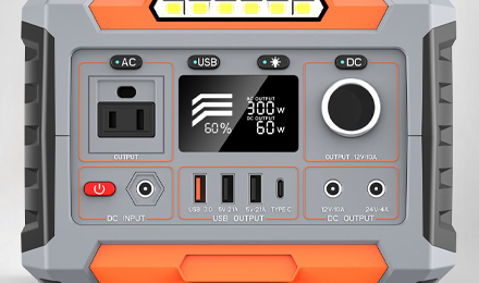 300w solar portable power station