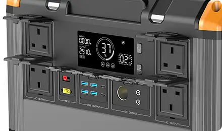 2400w solar portable power station