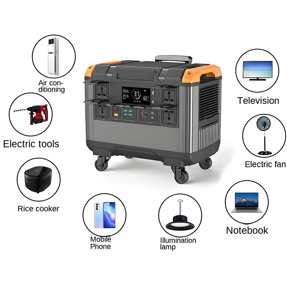 3000w solar portable power station