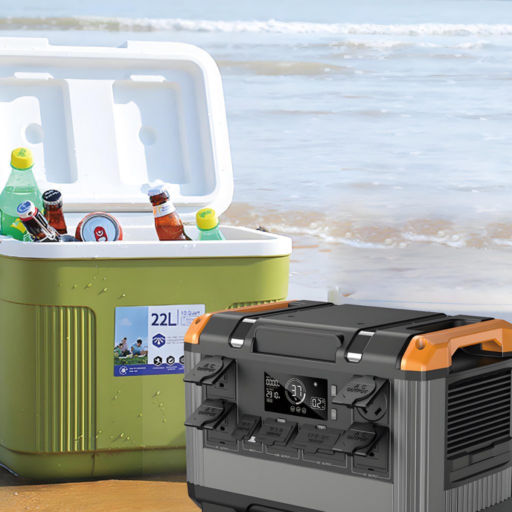 2400w solar portable power station
