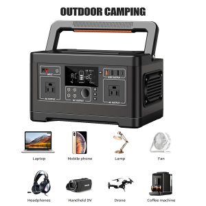 500w solar portable power station