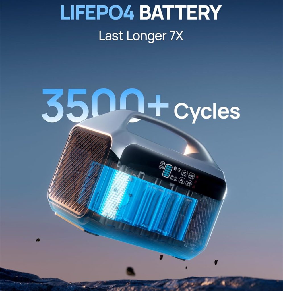 500w solar portable power station neo