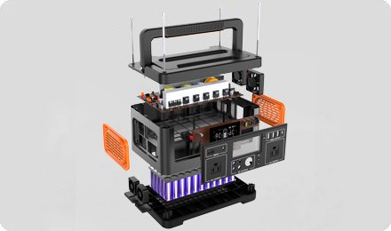 500w solar portable power station