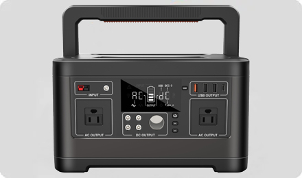 500w solar portable power station