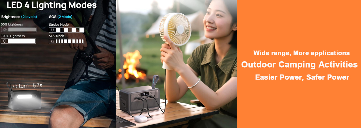 100w solar portable power station