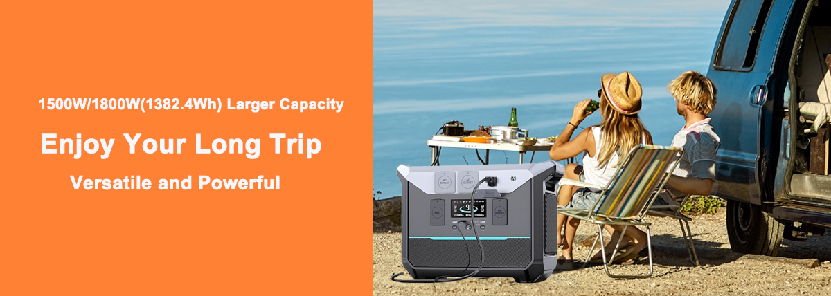 1500w solar portable power station