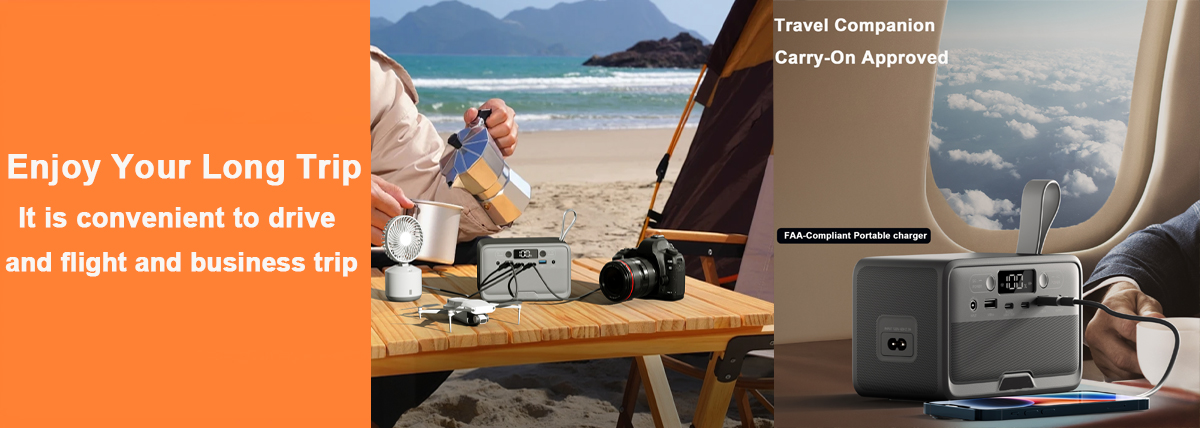 100w solar portable power station