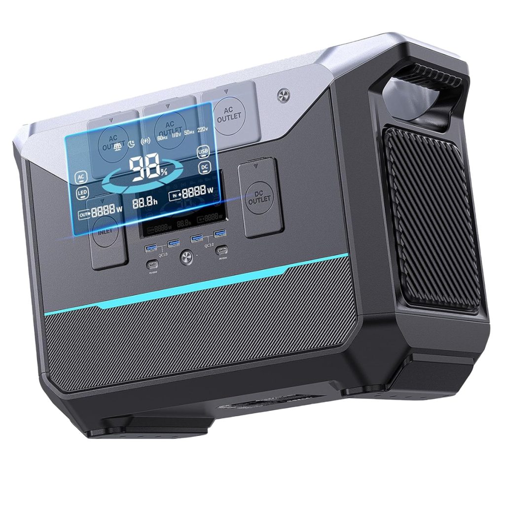 1500w solar portable power station