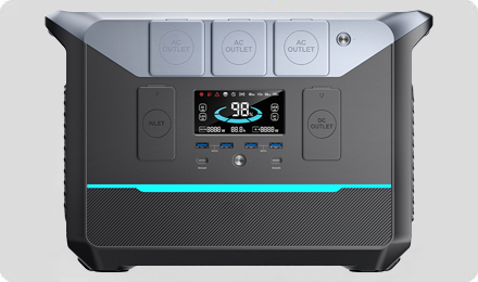 1500w solar portable power station