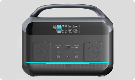 600w solar portable power station