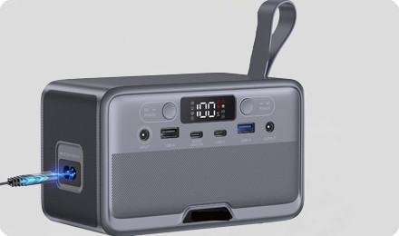 100w solar portable power station