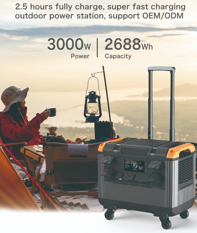 3kw portable power station